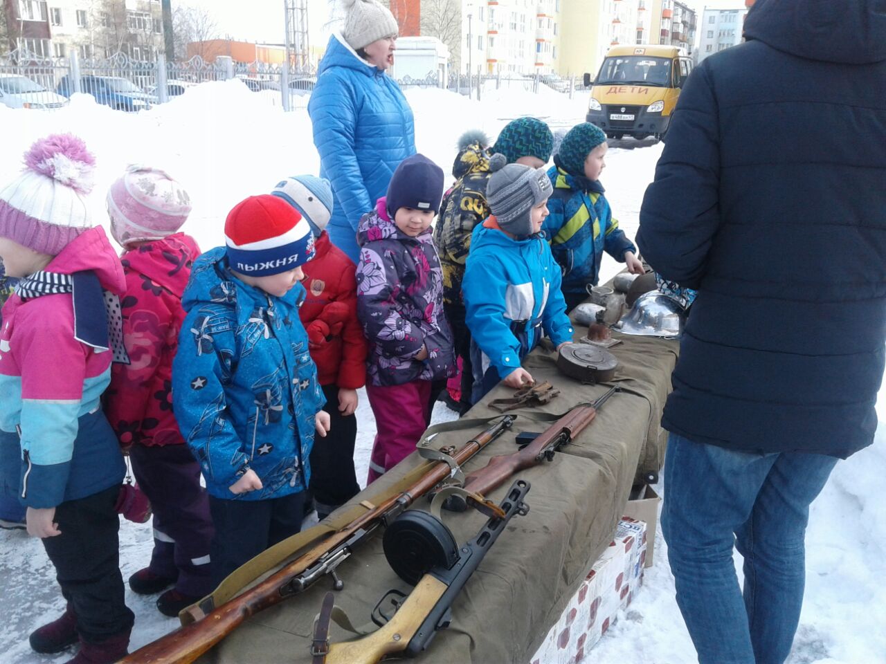 Полевая кухня в детском саду